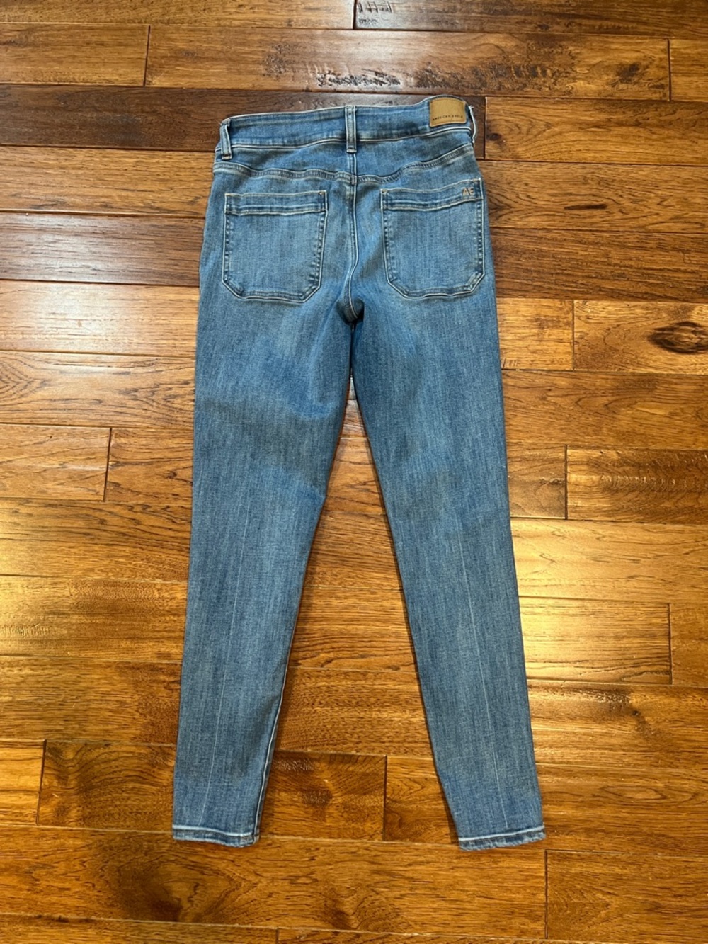 American Eagle Jeans, Next Level Stretch Hi-Rise Jeggings Size 8 - Picture 8 of 9